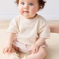 Pima Cotton Mimi Top - Cloud Carissa Childrens Top from Jamie Kay Australia