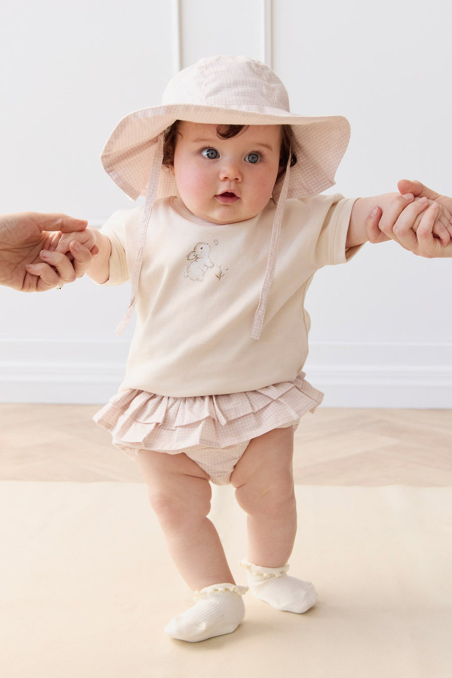 Pima Cotton Mimi Top - Cloud Carissa Childrens Top from Jamie Kay Australia