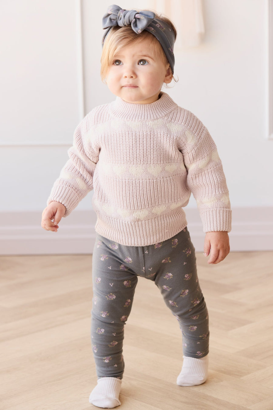 Organic Cotton Everyday Legging - Simone Lava Childrens Legging from Jamie Kay Australia
