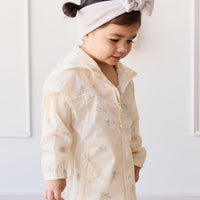 Avery Jacket - Playful Kitten Whisper White Childrens Jacket from Jamie Kay Australia