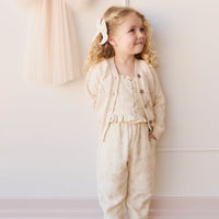 Alya Cardigan - Alya Embroidery Childrens Cardigan from Jamie Kay Australia