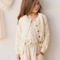 Gracie Cardigan - Popcorn Childrens Cardigan from Jamie Kay Australia