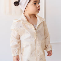 Avery Jacket - Playful Kitten Whisper White Childrens Jacket from Jamie Kay Australia