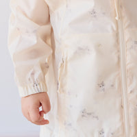 Avery Jacket - Playful Kitten Whisper White Childrens Jacket from Jamie Kay Australia