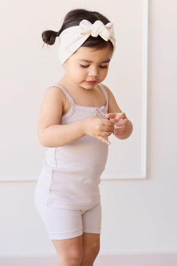 Organic Cotton Modal Singlet - Luna Childrens Singlet from Jamie Kay Australia