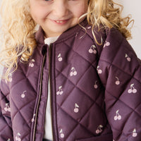 Cammy Jacket - Cherry Love Lava Childrens Jacket from Jamie Kay Australia