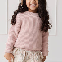 Leon Jumper - Shell Pink Childrens Jumper from Jamie Kay Australia