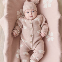 Camille Onepiece - Frankie Knit Rose Childrens Onepiece from Jamie Kay Australia