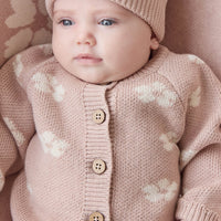 Camille Onepiece - Frankie Knit Rose Childrens Onepiece from Jamie Kay Australia