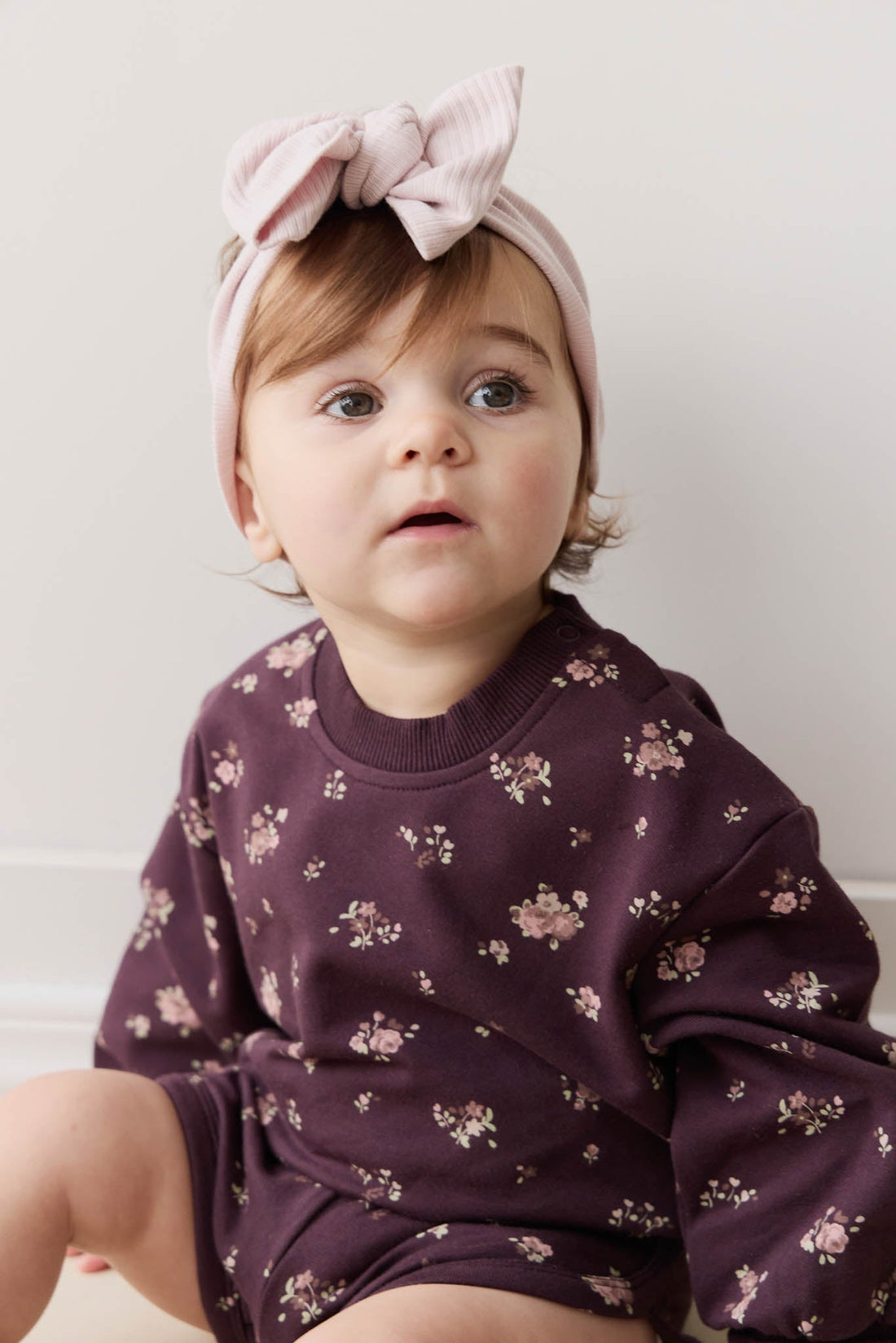 Organic Cotton Penny Sweat - Petite Fleur Childrens Sweatshirting from Jamie Kay Australia