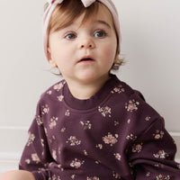 Organic Cotton Penny Sweat - Petite Fleur Childrens Sweatshirting from Jamie Kay Australia