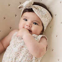 Organic Cotton Singlet - April Glacier Childrens Singlet from Jamie Kay Australia