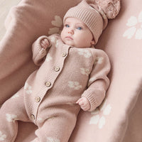 Camille Onepiece - Frankie Knit Rose Childrens Onepiece from Jamie Kay Australia