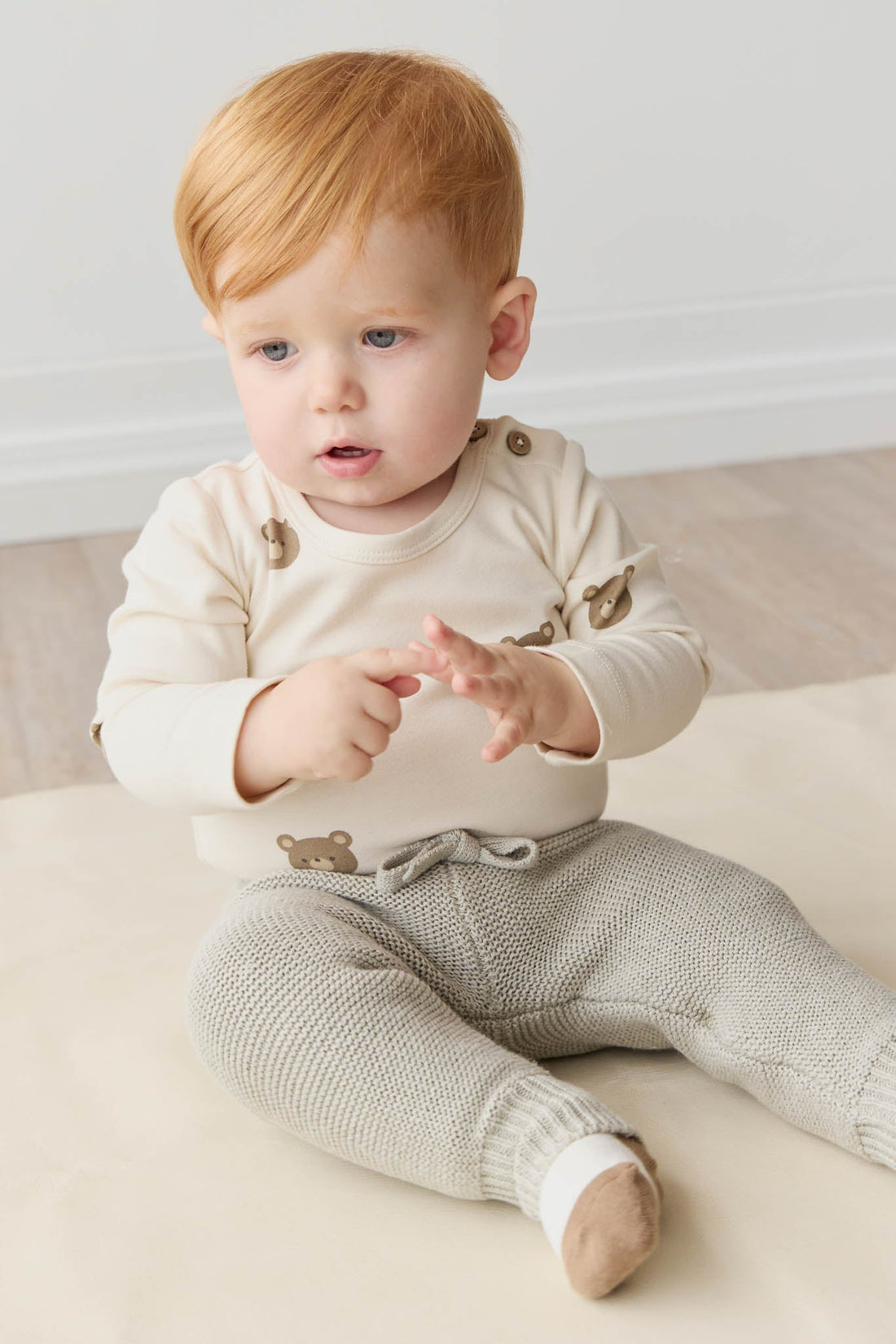 Ethan Pant - Moss Marle Childrens Pant from Jamie Kay Australia