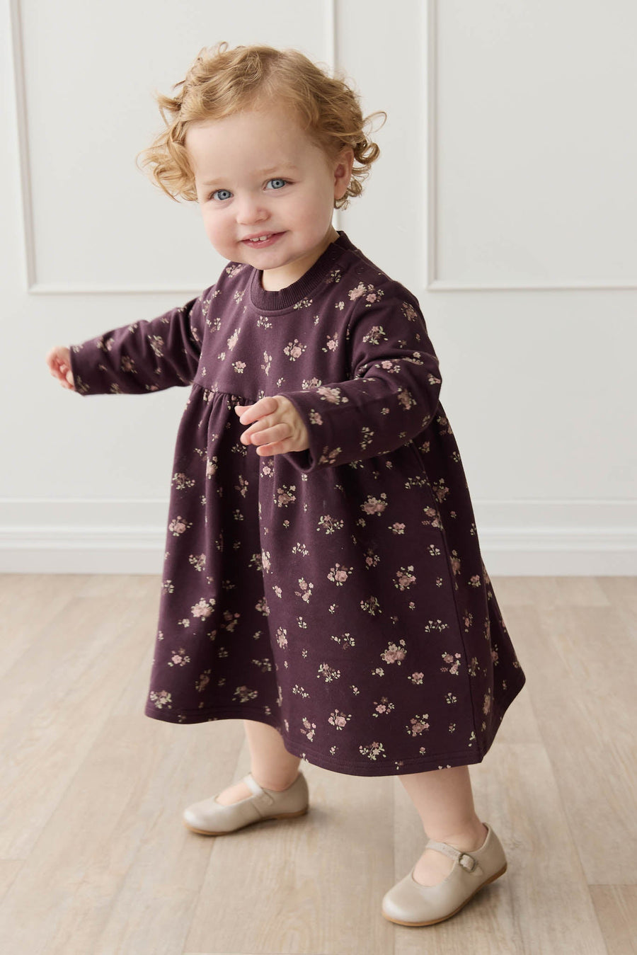 Organic Cotton Charlotte Dress - Petite Fleur Childrens Dress from Jamie Kay Australia