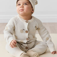 Marlow Onepiece - Jacquard Fresh Apple Tofu Childrens Onepiece from Jamie Kay Australia