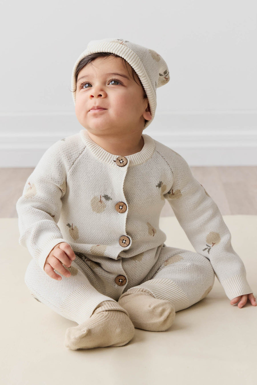 Marlow Onepiece - Jacquard Fresh Apple Tofu Childrens Onepiece from Jamie Kay Australia