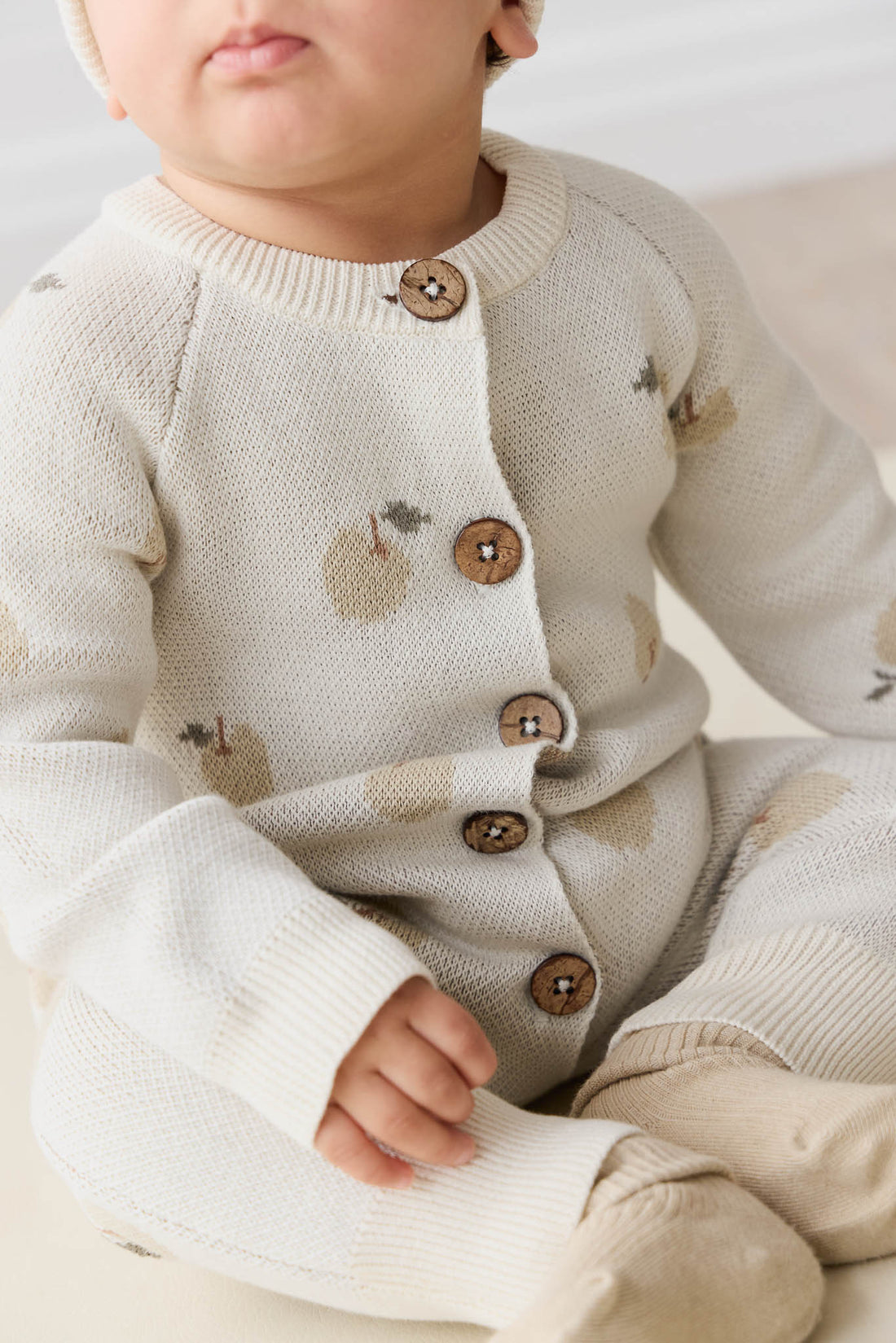 Marlow Onepiece - Jacquard Fresh Apple Tofu Childrens Onepiece from Jamie Kay Australia