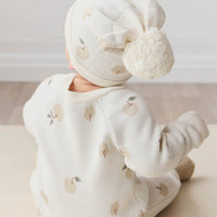 Marlow Onepiece - Jacquard Fresh Apple Tofu Childrens Onepiece from Jamie Kay Australia