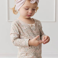 Organic Cotton Modal Lilian Headband - Violet Tint Childrens Headband from Jamie Kay Australia