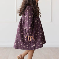 Organic Cotton Charlotte Dress - Petite Fleur Childrens Dress from Jamie Kay Australia