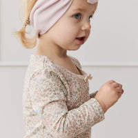 Organic Cotton Long Sleeve Top - April Glacier Childrens Top from Jamie Kay Australia