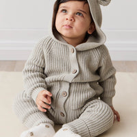 Bear Knit Onepiece - Moss Marle Childrens Onepiece from Jamie Kay Australia