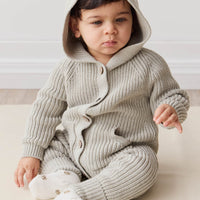 Bear Knit Onepiece - Moss Marle Childrens Onepiece from Jamie Kay Australia