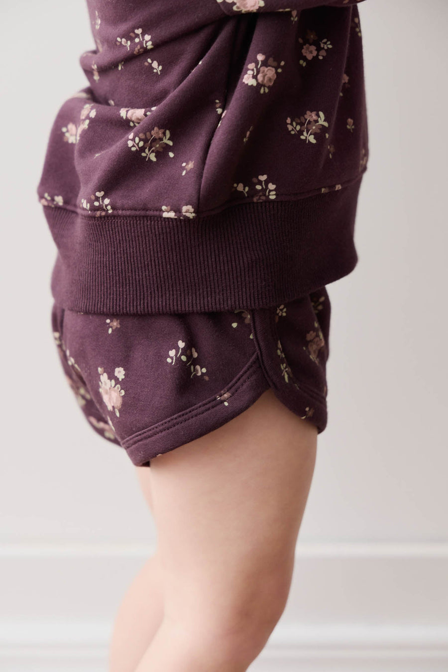 Organic Cotton Ivy Shortie - Petite Fleur Childrens Short from Jamie Kay Australia