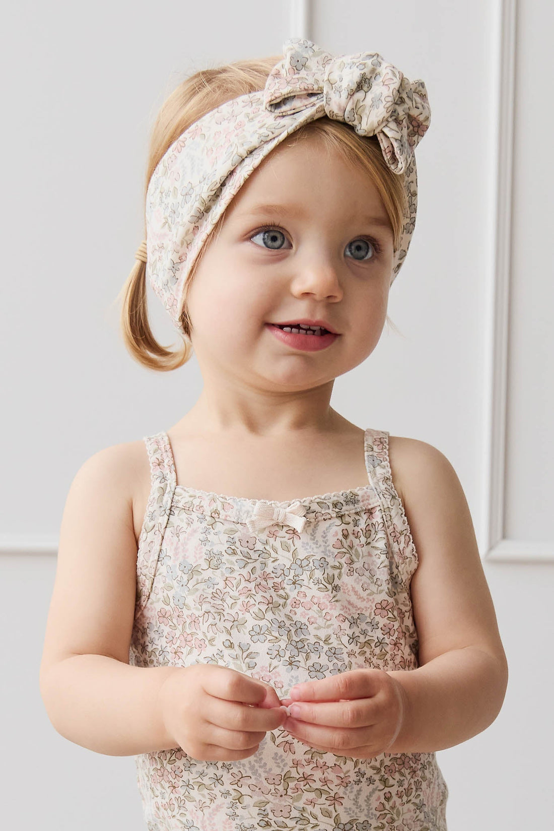 Organic Cotton Headband - April Glacier Childrens Headband from Jamie Kay Australia