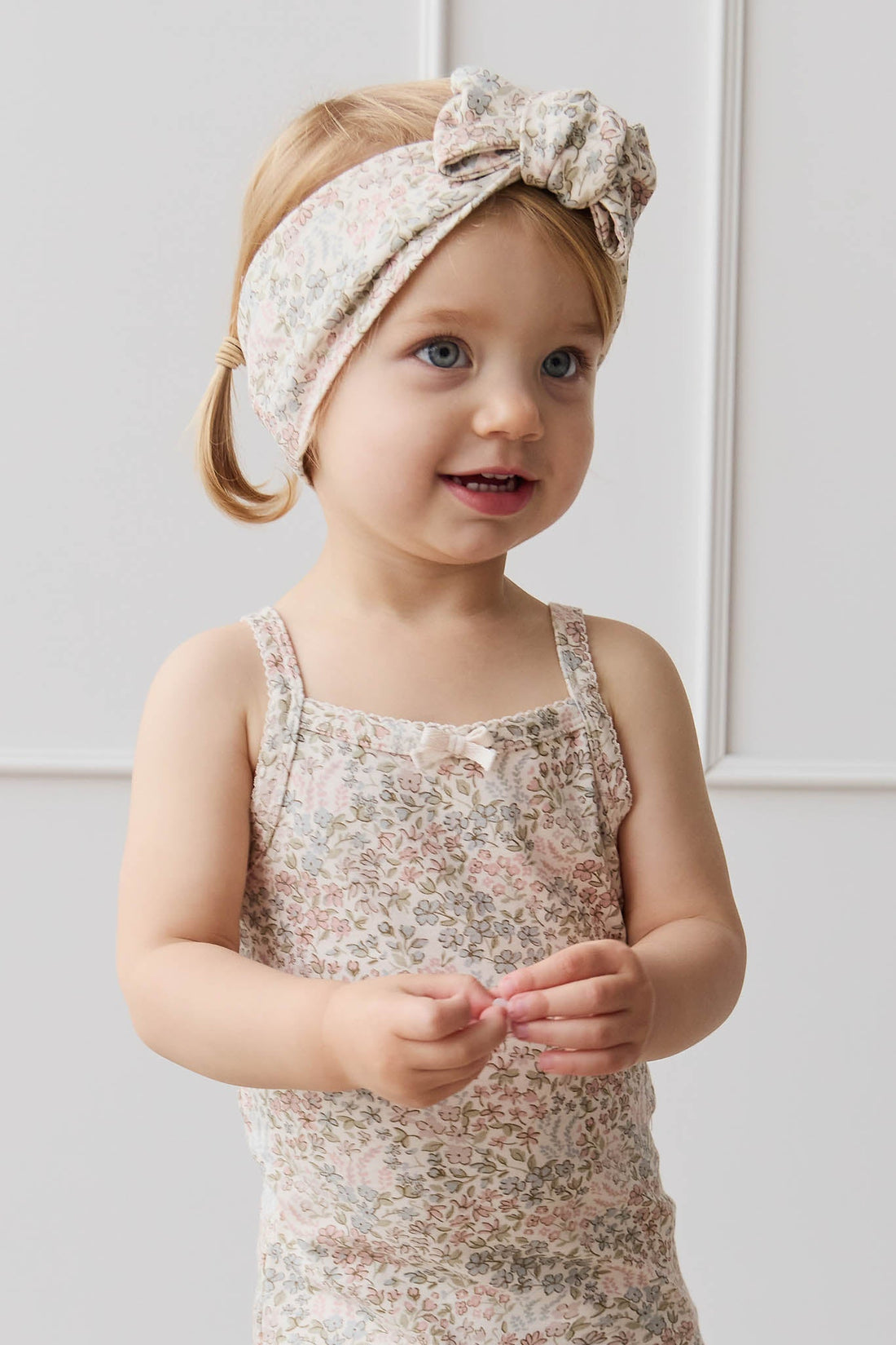 Organic Cotton Headband - April Glacier Childrens Headband from Jamie Kay Australia