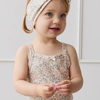 Organic Cotton Headband - April Glacier Childrens Headband from Jamie Kay Australia