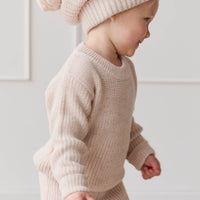 Aurelie Beanie - Blushed Fleck Childrens Beanie from Jamie Kay Australia