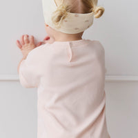 Organic Cotton Headband - Meredith Egret Childrens Headband from Jamie Kay Australia