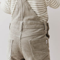 Chase Short Cord Overall - Moss Childrens Overall from Jamie Kay Australia