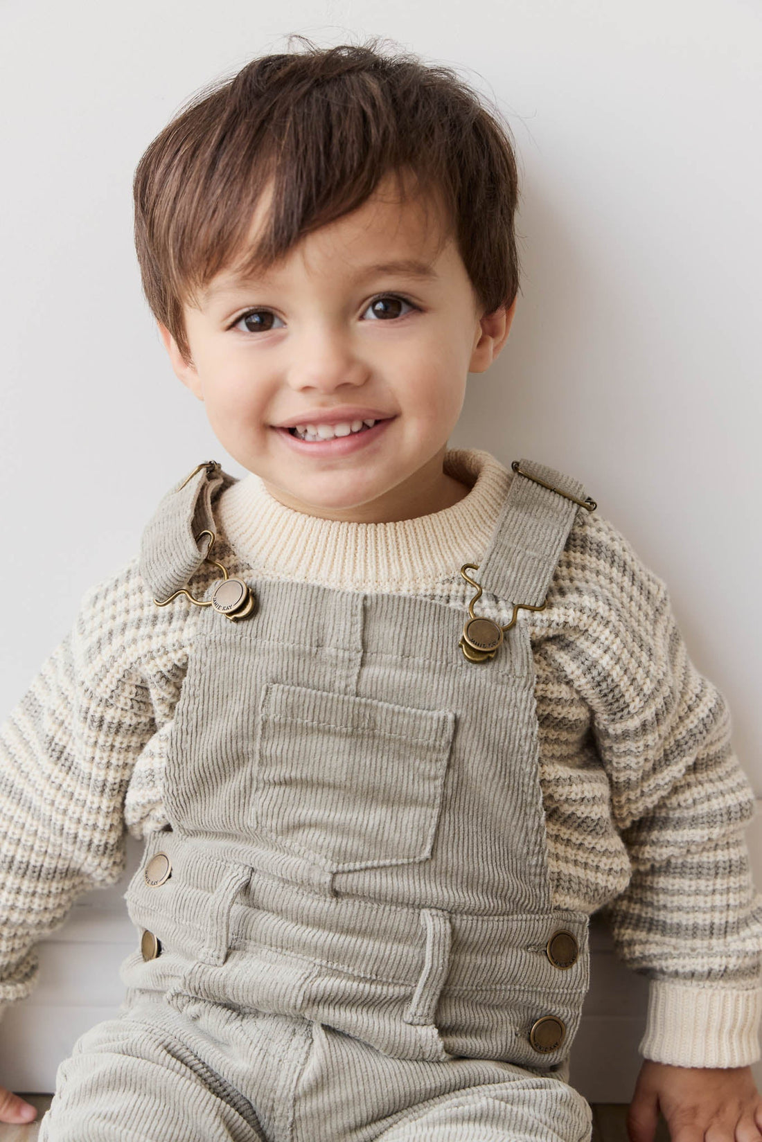 Jordie Cord Overall - Moss Childrens Overall from Jamie Kay Australia