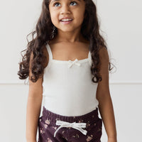 Organic Cotton Ivy Shortie - Petite Fleur Childrens Short from Jamie Kay Australia