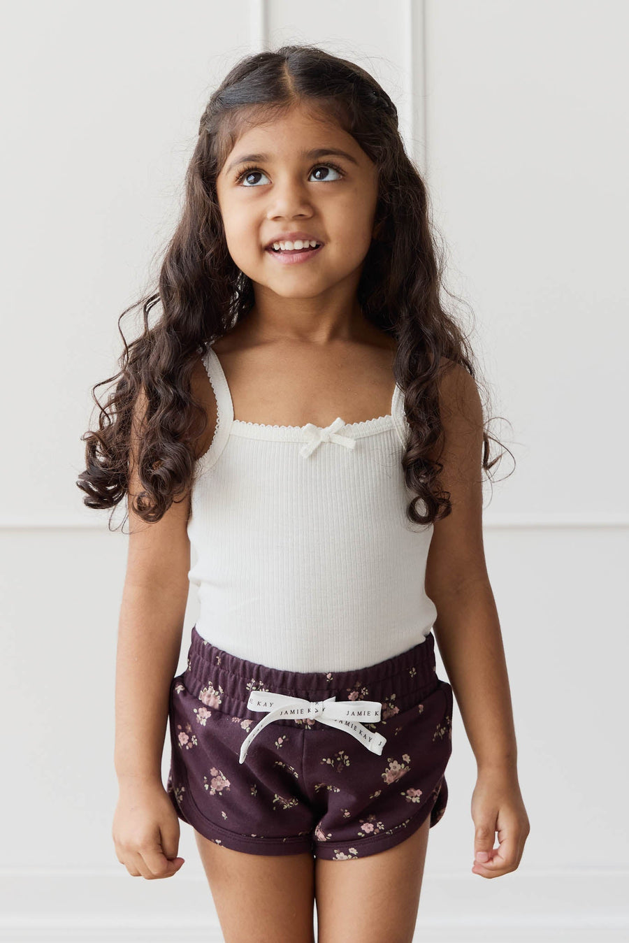 Organic Cotton Ivy Shortie - Petite Fleur Childrens Short from Jamie Kay Australia