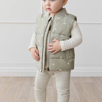 Taylor Vest - Fresh Apples Abbey Stone Childrens Vest from Jamie Kay Australia