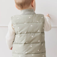 Taylor Vest - Fresh Apples Abbey Stone Childrens Vest from Jamie Kay Australia