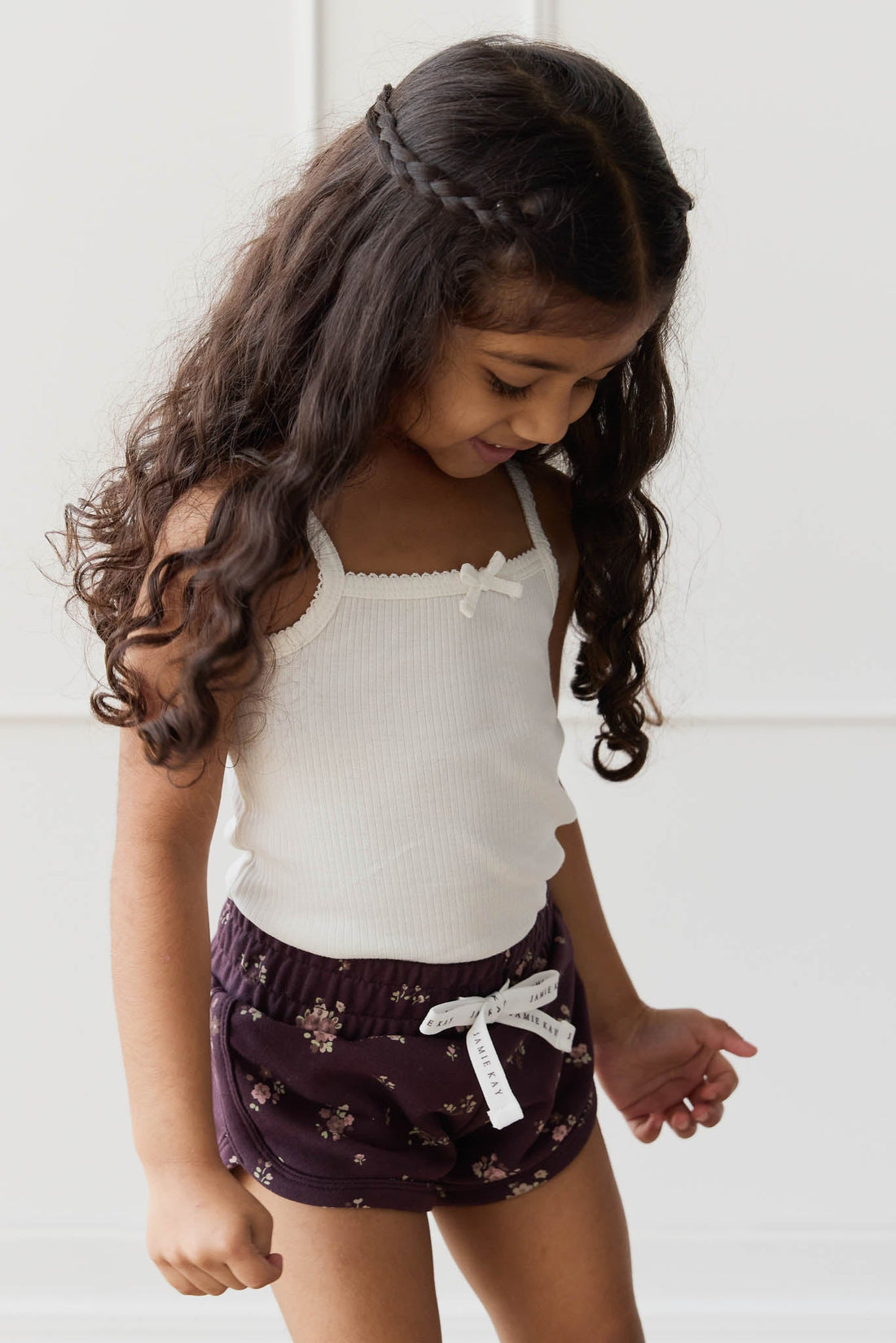 Organic Cotton Ivy Shortie - Petite Fleur Childrens Short from Jamie Kay Australia