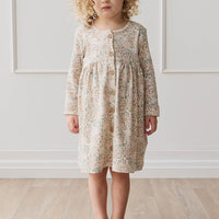 Organic Cotton Poppy Dress - April Glacier Childrens Dress from Jamie Kay Australia