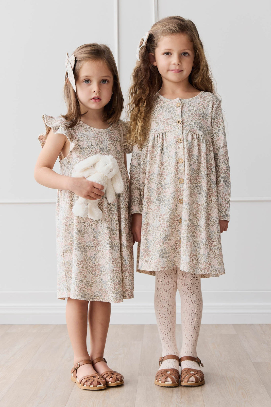 Organic Cotton Ada Dress - April Glacier Childrens Dress from Jamie Kay Australia