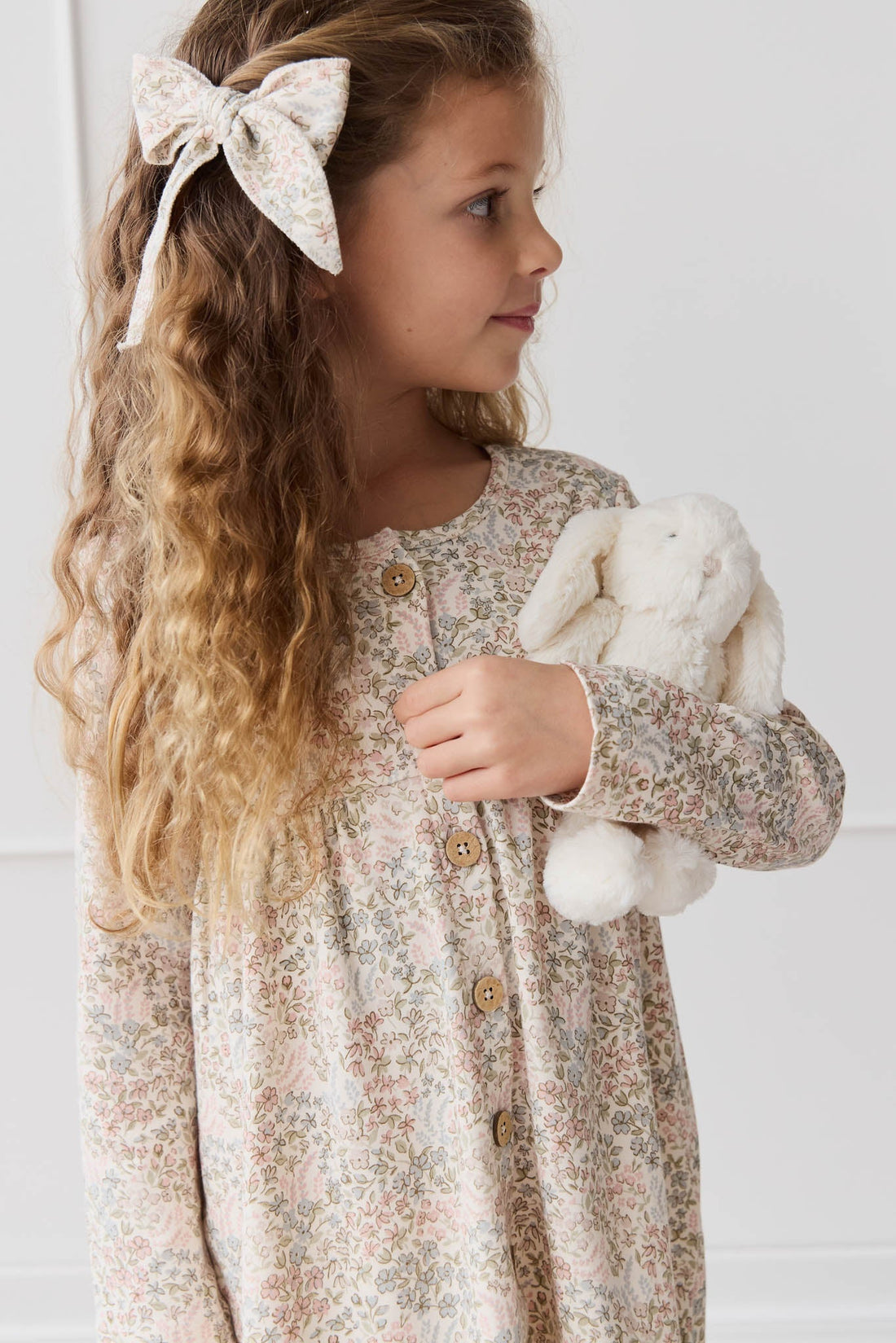 Organic Cotton Poppy Dress - April Glacier Childrens Dress from Jamie Kay Australia