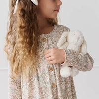 Organic Cotton Poppy Dress - April Glacier Childrens Dress from Jamie Kay Australia