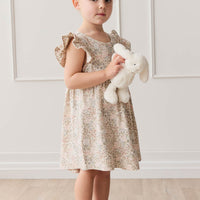 Organic Cotton Ada Dress - April Glacier Childrens Dress from Jamie Kay Australia