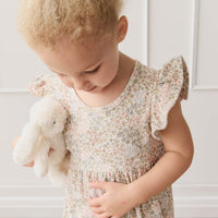 Organic Cotton Ada Dress - April Glacier Childrens Dress from Jamie Kay Australia