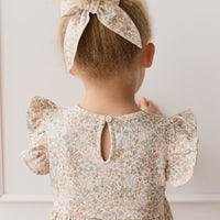 Organic Cotton Ada Dress - April Glacier Childrens Dress from Jamie Kay Australia