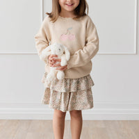 Organic Cotton Ruby Skirt - April Glacier Childrens Dress from Jamie Kay Australia