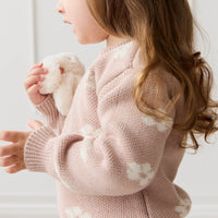 Evelyn Jumper - Frankie Knit Rose Childrens Jumper from Jamie Kay Australia